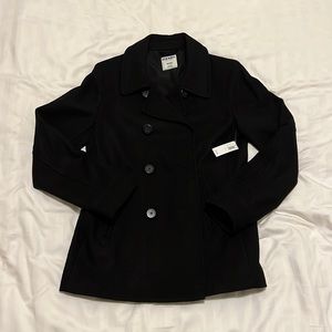 Pea Coat - Black
